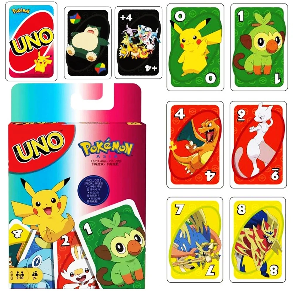 UNO FLIP! One Piece Board Game Anime Cartoon  Figure Pattern Family Funny Entertainment uno Cards Games Christmas Gifts