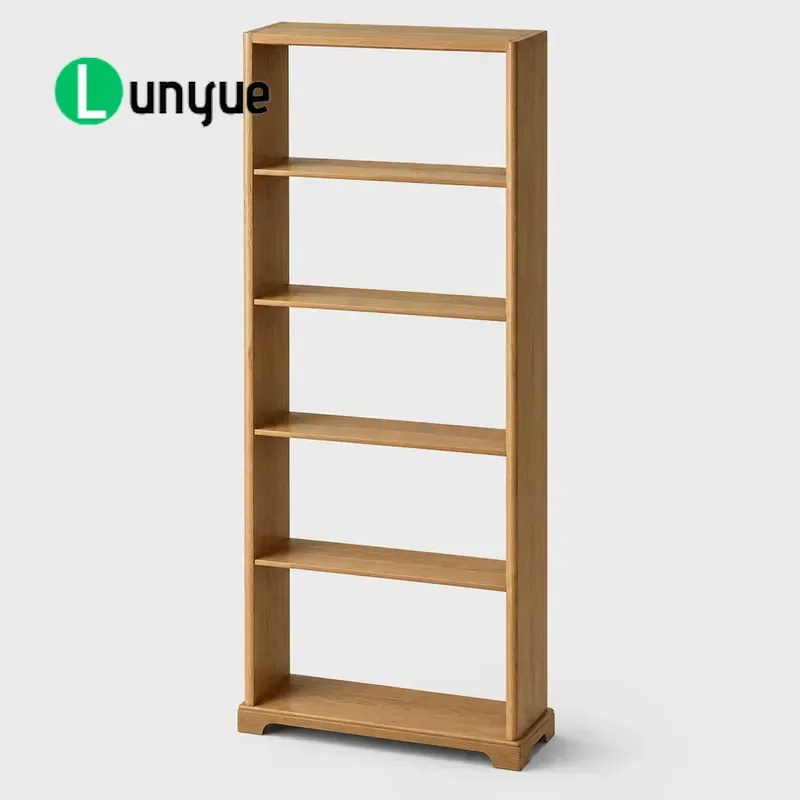 Solid Wood Modular Display Stand Multi Layer Open Shelf Elegant Decorative Furniture for Villa Hotel Living Room Storage