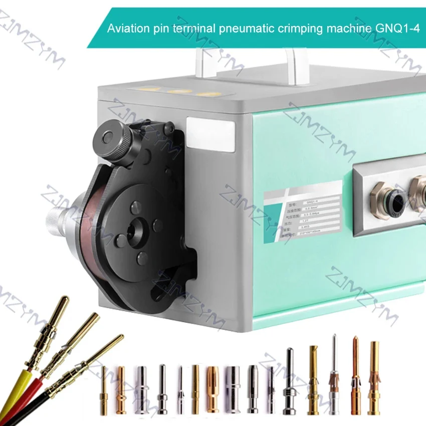 Pneumatic Terminal Crimping Machine GNQ1-4 Aviation Pin Crimping Tool High Quality Heavy Cold Press Terminal Positioning Machine