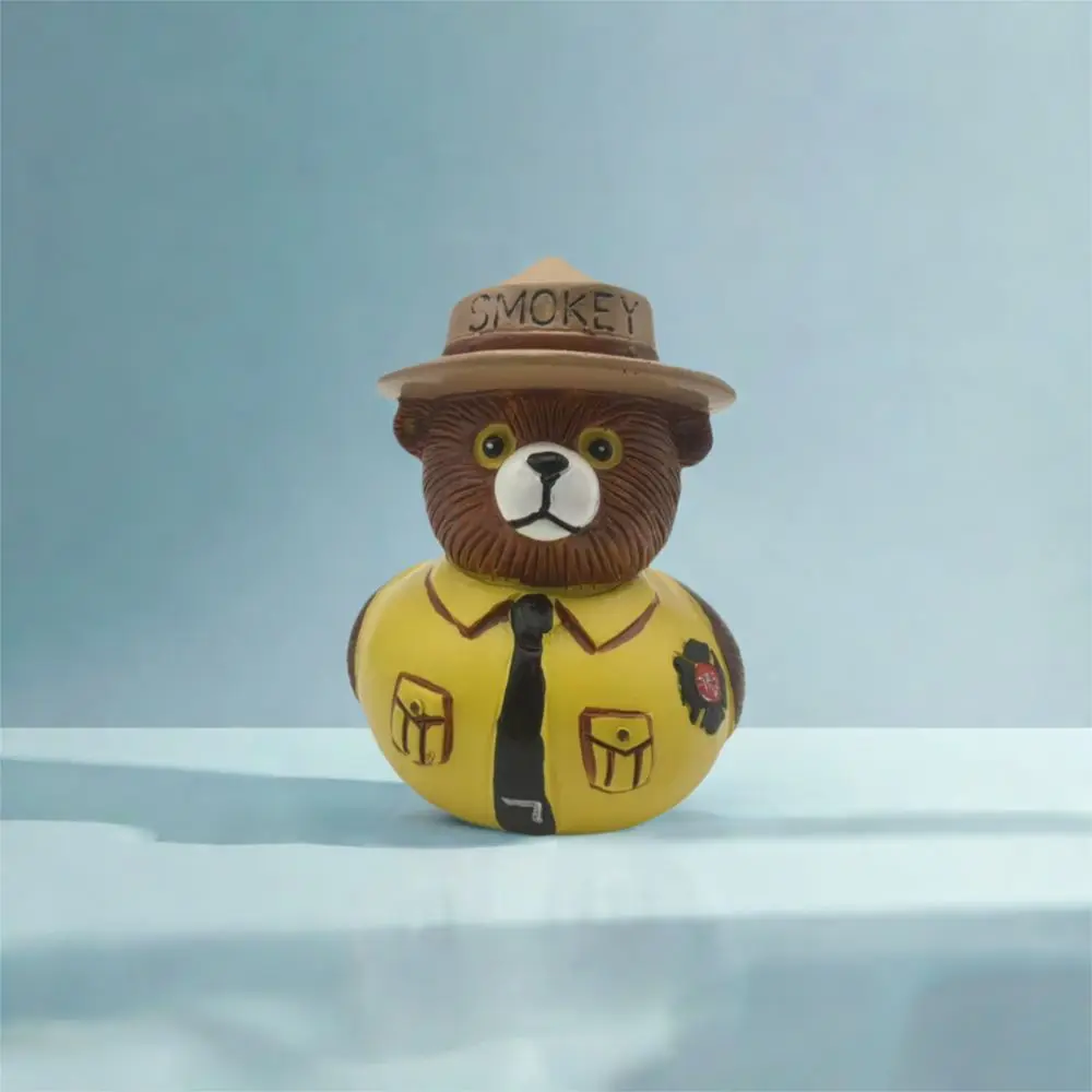 

Micro Landscape Resin Bear Duck Statue Ornament Cute Cartoon Animal Sculpture Creative Waterproof Miniatures Figurine Cabinet