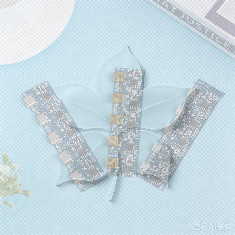 5pcs 5V 1A TYPE-C Micro USB Lithium Battery Charging Board Charger Module With Protection Dual Functions 18650 TP4056