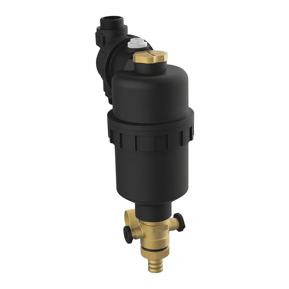 DN20 DN25 Copper Wall Mounted Filter for For underfloor Heating Systems Optimized Water Flow Reduced Pressure Drop
