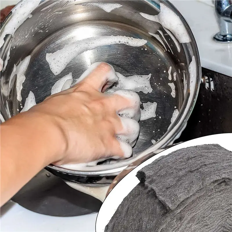 AS63-3X Grade 0000 Steel Wool 2Kg Steel Wool Roll For Cleaning, Remove Rust, Buffing Wood And Metal Finishes