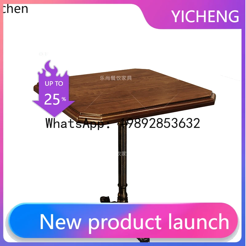 Sofá western food café mesa y silla combinación de un solo asiento