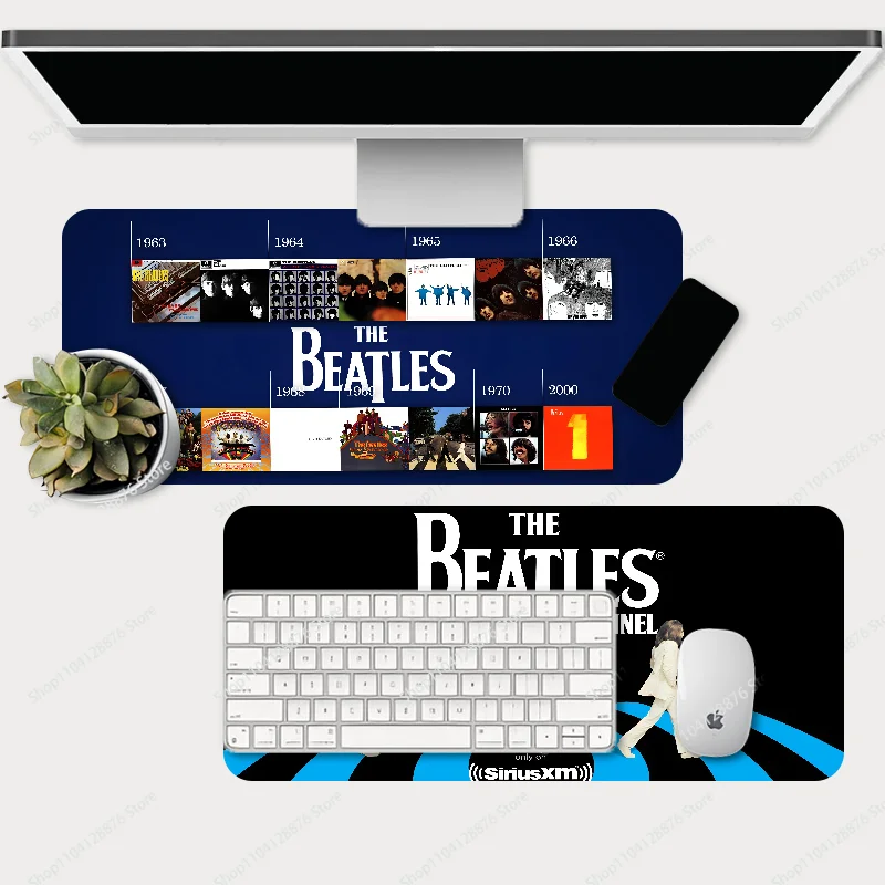 Band The B-Beatles-s Mousepad Large Gaming Mouse Pad LockEdge Thickened Computer Keyboard Table Desk Mat