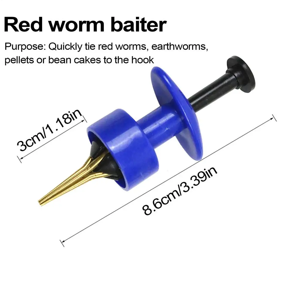 Pellet Bander Tool voor het vissen Draagbare aasclip Visaccessoires Kit Visserijterminal Tackle Pellet Clip voor buiten