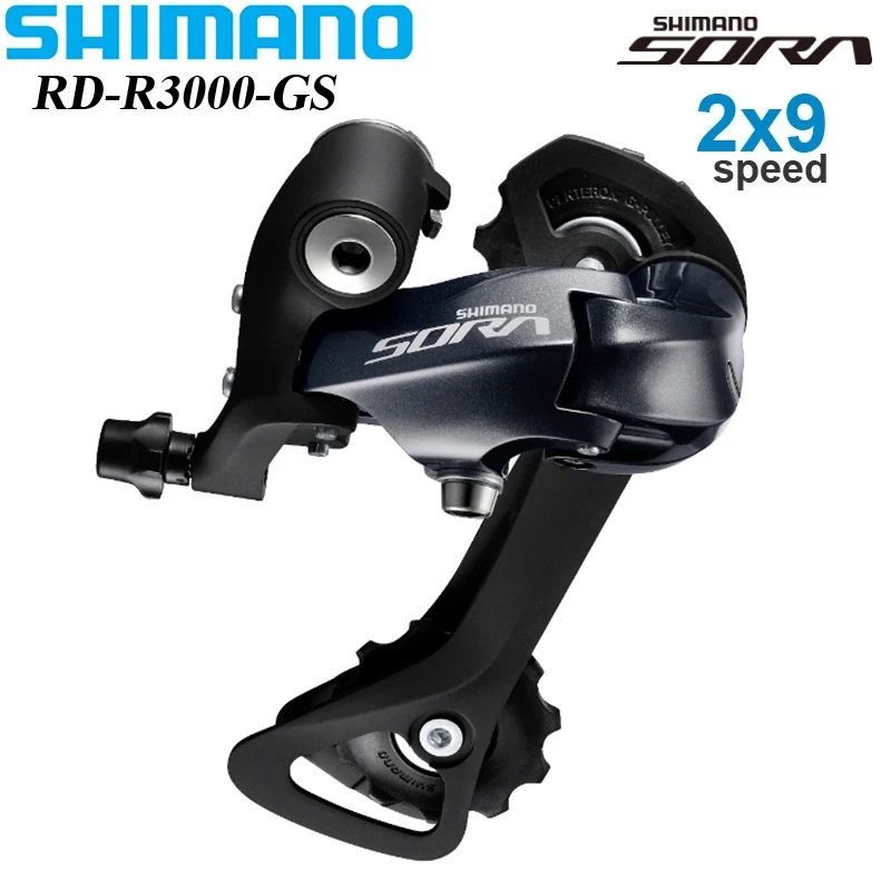 SHIMANO SORA R3000 2x9Speed Groupset DUAL CONTROL LEVER ST-R3000 RD-R3000 Rear Derailleur Front  Derailleur for Road Bike Parts