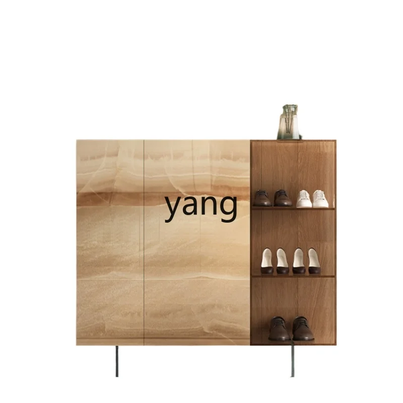 

Yjq Modern Simple Shoe Cabinet Light Luxury High-Grade Hallway Curio Cabinet Villa Storage Shoe Cabinet