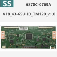 t-con board 6870C-0769A V18_43-65UHD_TM120_v1.0 for Xiaomi, Skyworth, LG and other brands 55-inch 65-inch TV logic boa