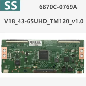Placa T-con 6870C-0769A, V18_43-65UHD_TM120P___TM120P___MI, Xiaomi, Skyworth, LG, Outras Marcas, 55 12 principais vendas placa principal tv lg 43 - №4