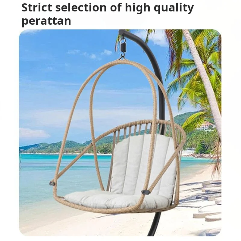 Outdoor Folding Hanging Basket For Courtyard And Balcony Chair Hanging Basket For Balcony Outdoor