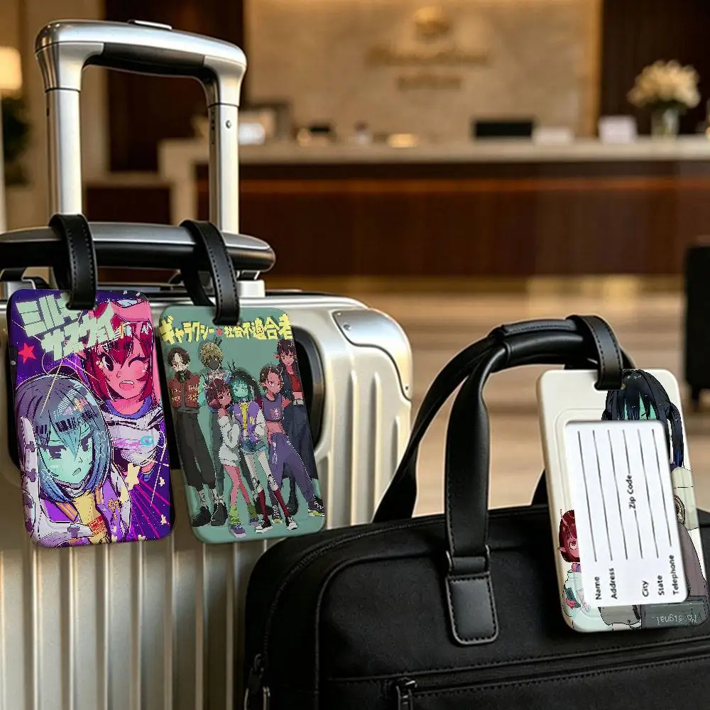 Popular M-MILKY S-SUBWAY Travel Accessory PVC Luggage Tag Anti lost Design Detachable Information Card Sleeve