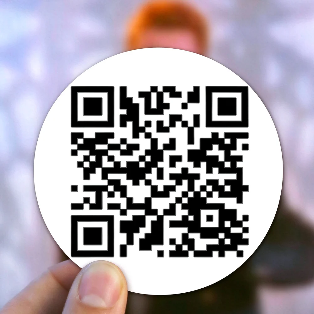 Customized QR Code stickers, Video stickers, Prank stickers, Wedding stickers, stickers Suitable for Parties and Gatherings, Whe
