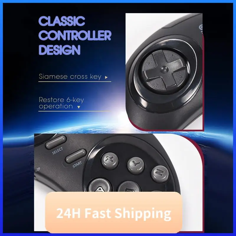 

T30C New Y2 SG Retro Wireless Video Game Console For Sega Mega Drive 2 For Sega NES Video Game Controller