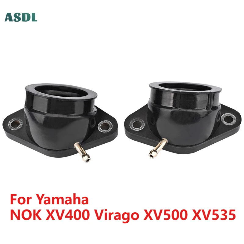 Admissão do carburador da motocicleta para yamaha nok xv400 virago xv 400 xv500 xv 500 xv535 xv 535 entrada de ar do carburador