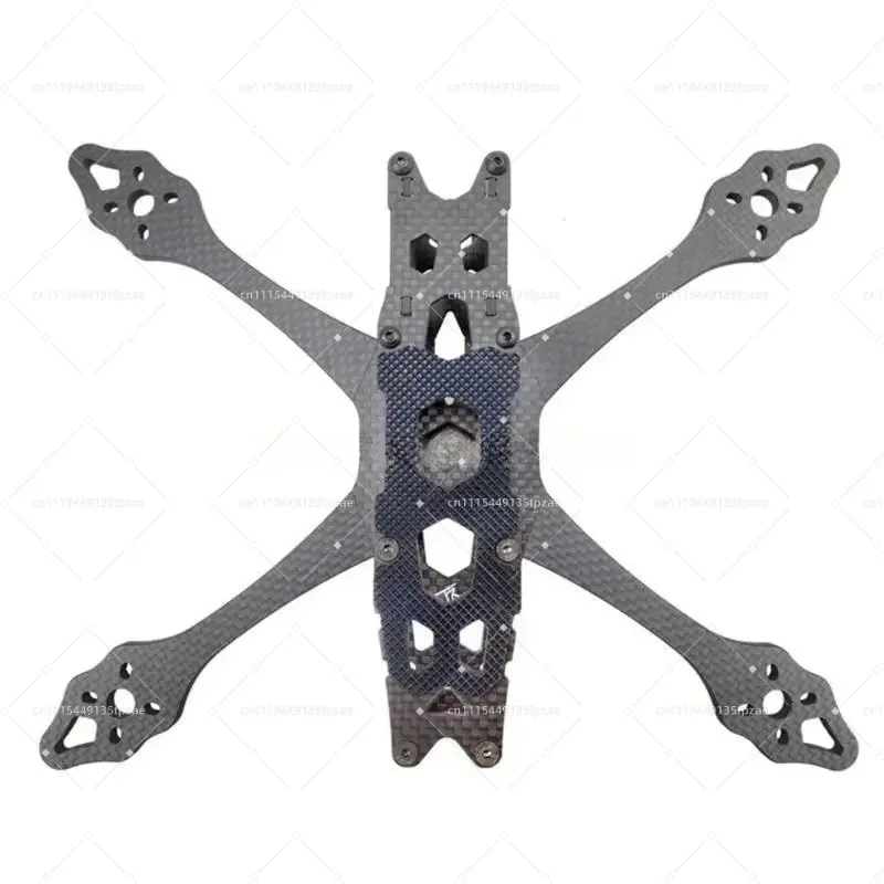 77UB RC-QAV-S-5 X-type Split Carbon Fiber Frame, 5Inch 225mm Wheelbase, 5mm Arm FPV Airframe Frame
