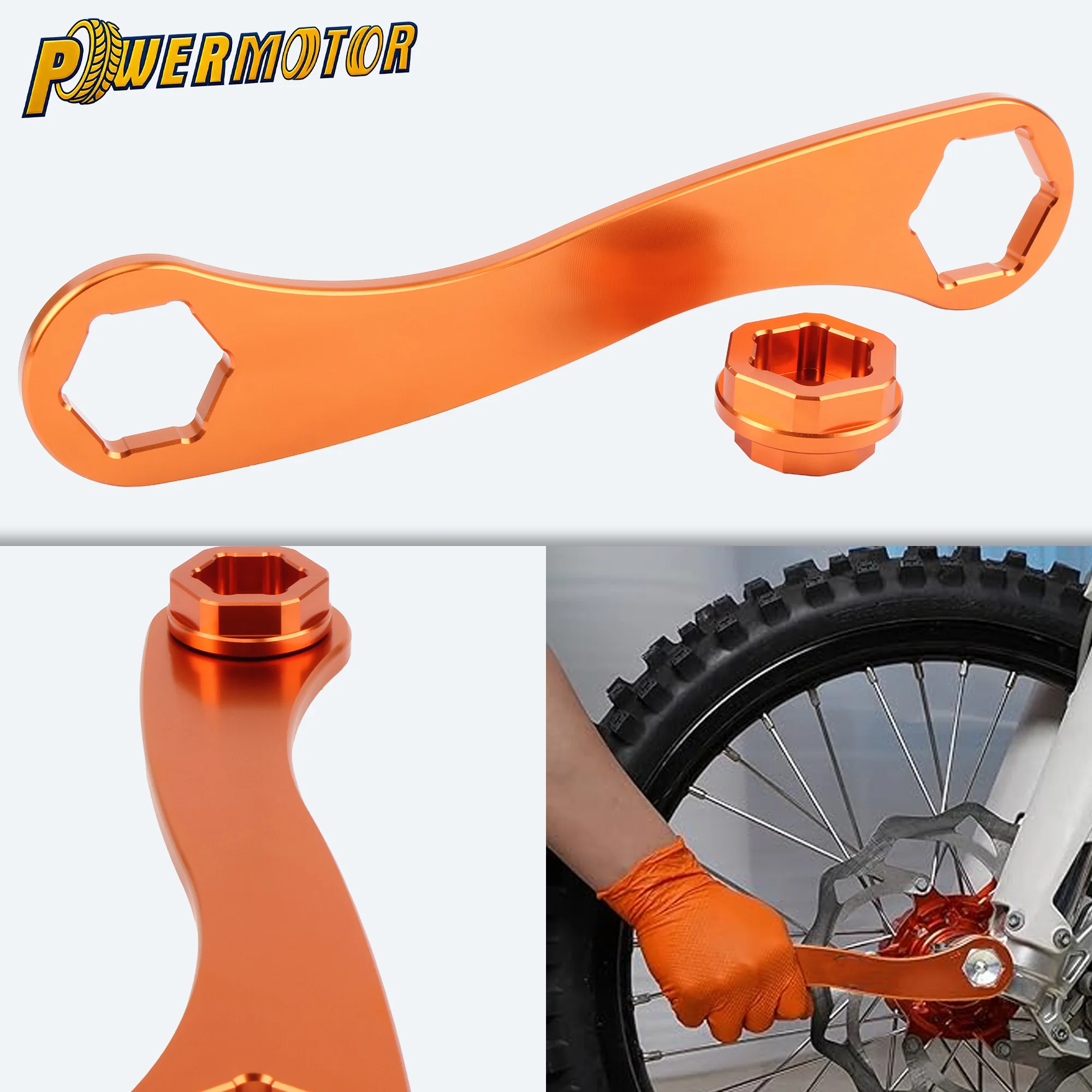 

Motorcycle Disassembly Wrench For KTM EXC EXCF SX SXF XC XCF Front Rear Wheel Axle Wrench Dirt Bike Removal Tool For Husqvarna