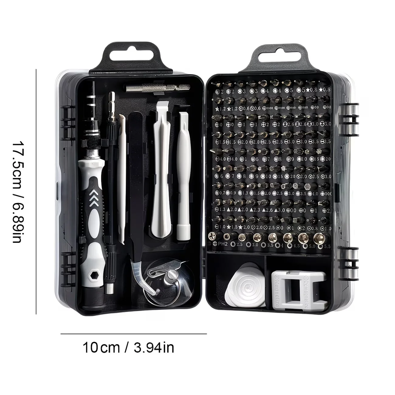 115 in 1 Precision Screwdriver Sets, Computer Repair Kit with Mini Wrench and Screw Remover, for Tablets, Watches, Iphones