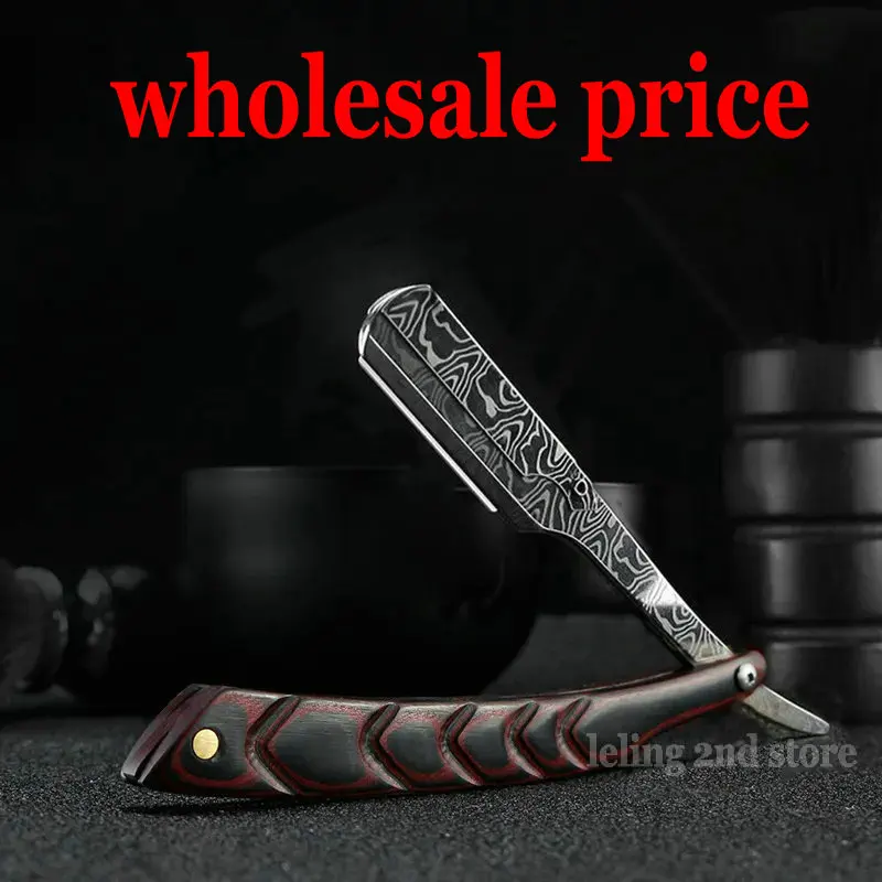 Männer Professionelle Manuelle Rasierer Gerade Kante Edelstahl Barber Razor Klapp Rasieren Rasur Bart Cutter Geschenk