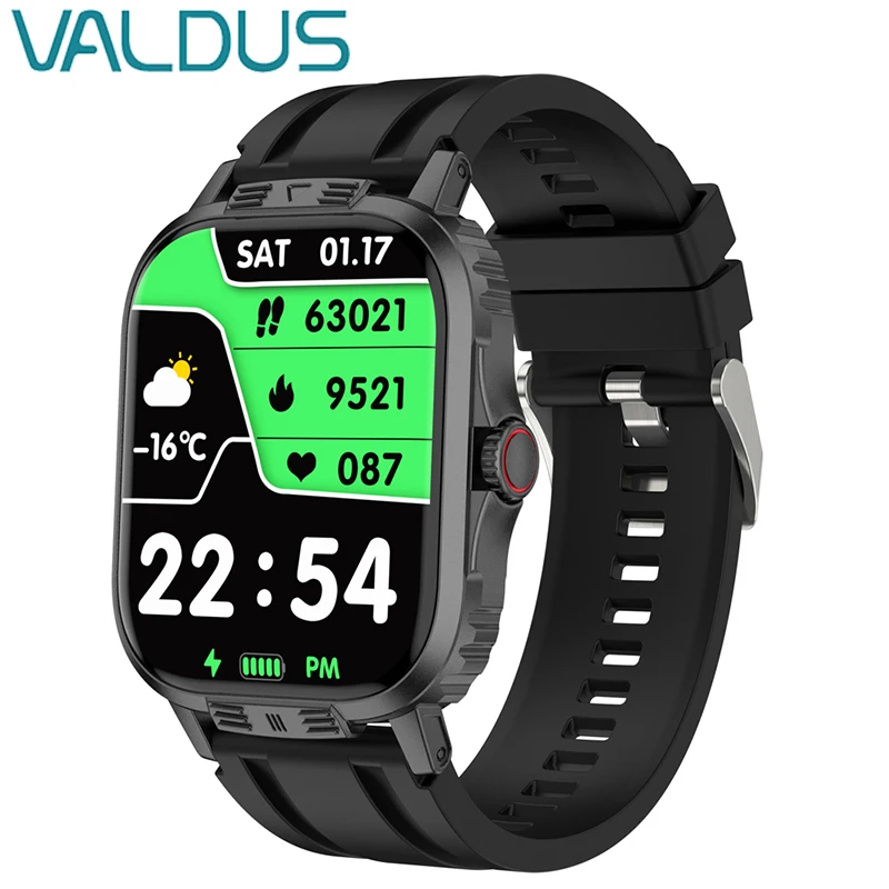 

VALDUS 2025 Новые умные часы для мужчин и женщин, фитнес, спорт, длительный срок службы батареи, Bluetooth-вызовы, игры, 2,01-дюймовый экран, умные часы