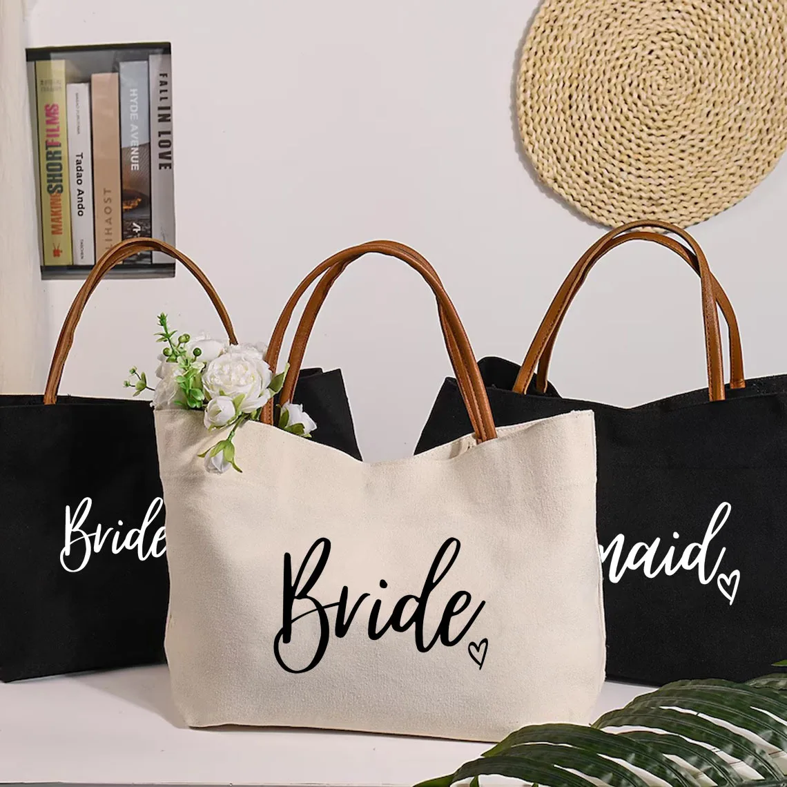 

Solid Color Gift Bag Handbag Satchel for Casual Gifts Bridesmaids