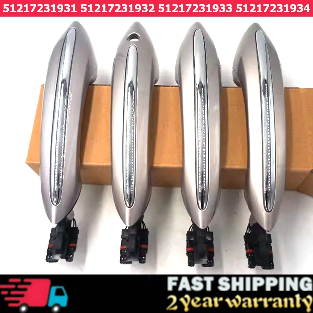

Outer Outside Exterior Keyless Entry Door Handle For BMW F07 F10 F06 F11 F01 51217231931 51217231932 51217231933 51217231934
