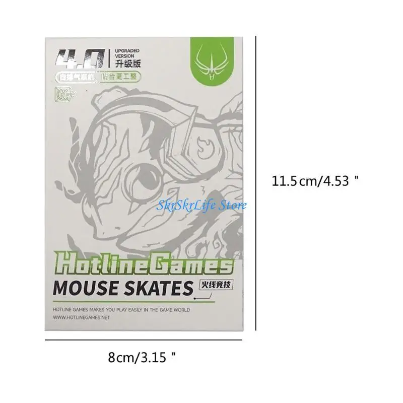 E65E 1SET Games Mouse Feet Sticker Mouse Mouse Mous