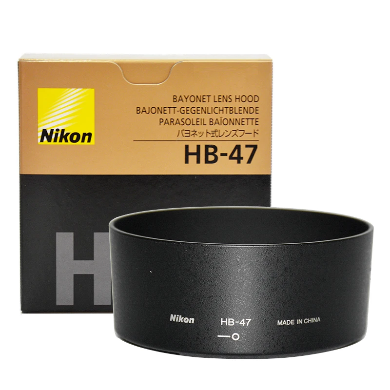 

Original Lens Hood Nikon HB-47 HB47 for 50mm 1.4G 50/1.4G 50/1.8G SE 58mm Camera Accessories