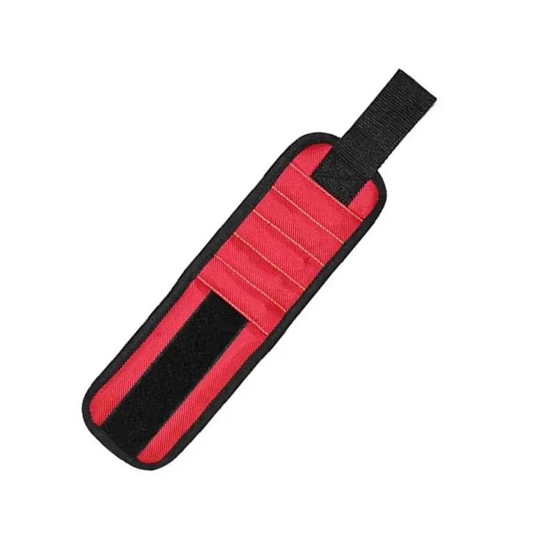 Magnetic Wristband for Holding Screws,Nails,Drilling Bits,Wrist Tool Holder Belts with Strong Magnets,five Rows of Ten Magnets image 6
