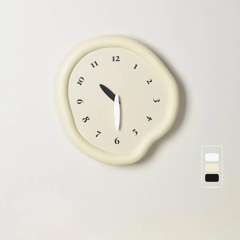 

Unusualhands Premium Wall Clock Aesthetic Hanging Girl Kawaii Wall Clock Mural Baby Orologio Da Parete Living Room Decoration