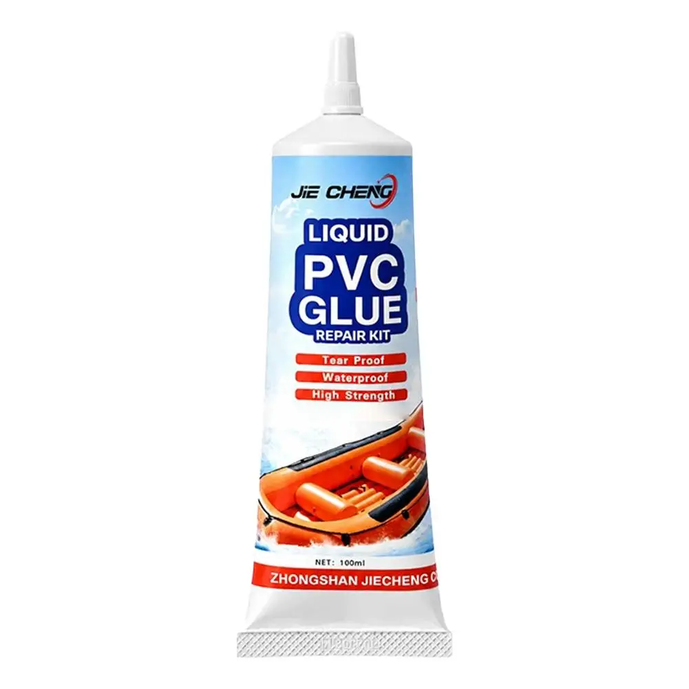 Waterproof Liquid PVC Repair Glue Clear Flexible Adhesive With Needle Nozzle For Inflatable Boat Kayak Waterproof Quick-Dry Glue