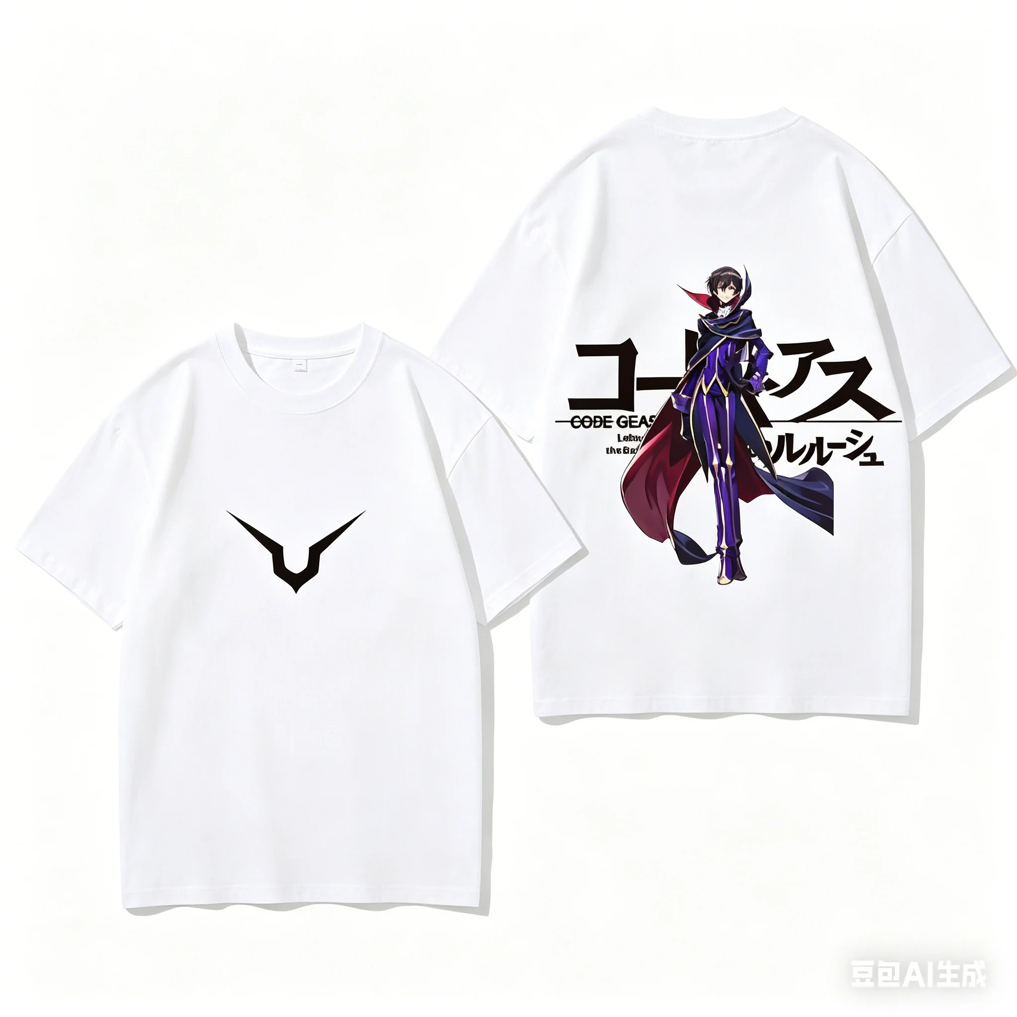 Code Geass T shirt personality Clothes New Model Anime T shirt Yearround clothing Plus Size Unisex Streetwear Trendy Couples tee