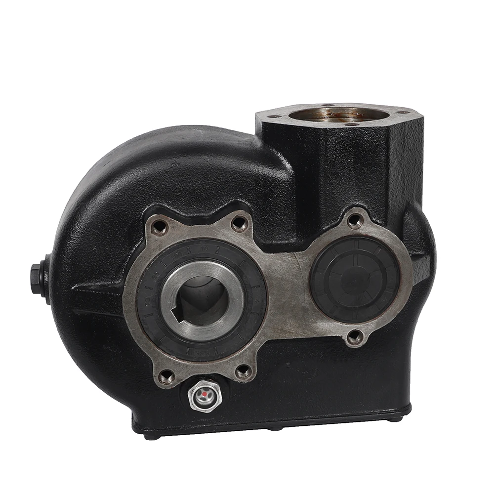 KRT190 Reduction Gearbox Cast Iron Housing Gear Reducer For Hydraulic Motor Drive System