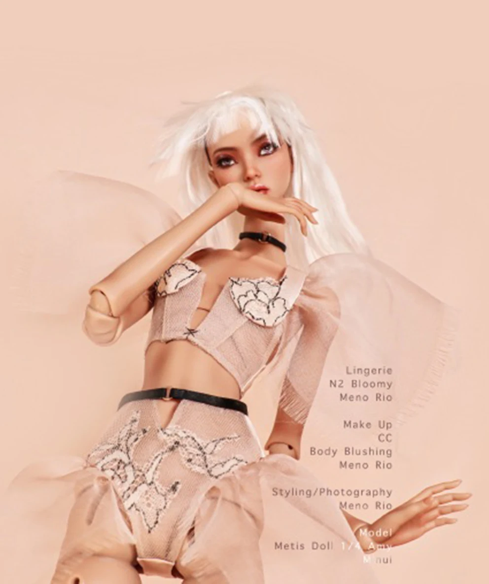 BJD Doll SD Doll Popovy Raffine 1/4  Quality Articulated Puppet Nude Dolly Model Collection Toy Birthday Gift