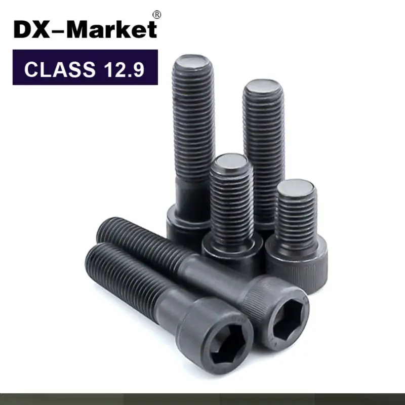 M6 Hex Socket Head Cap Screw , DIN912 Alloy Steel Fasteners 8mm~400mm ,A001