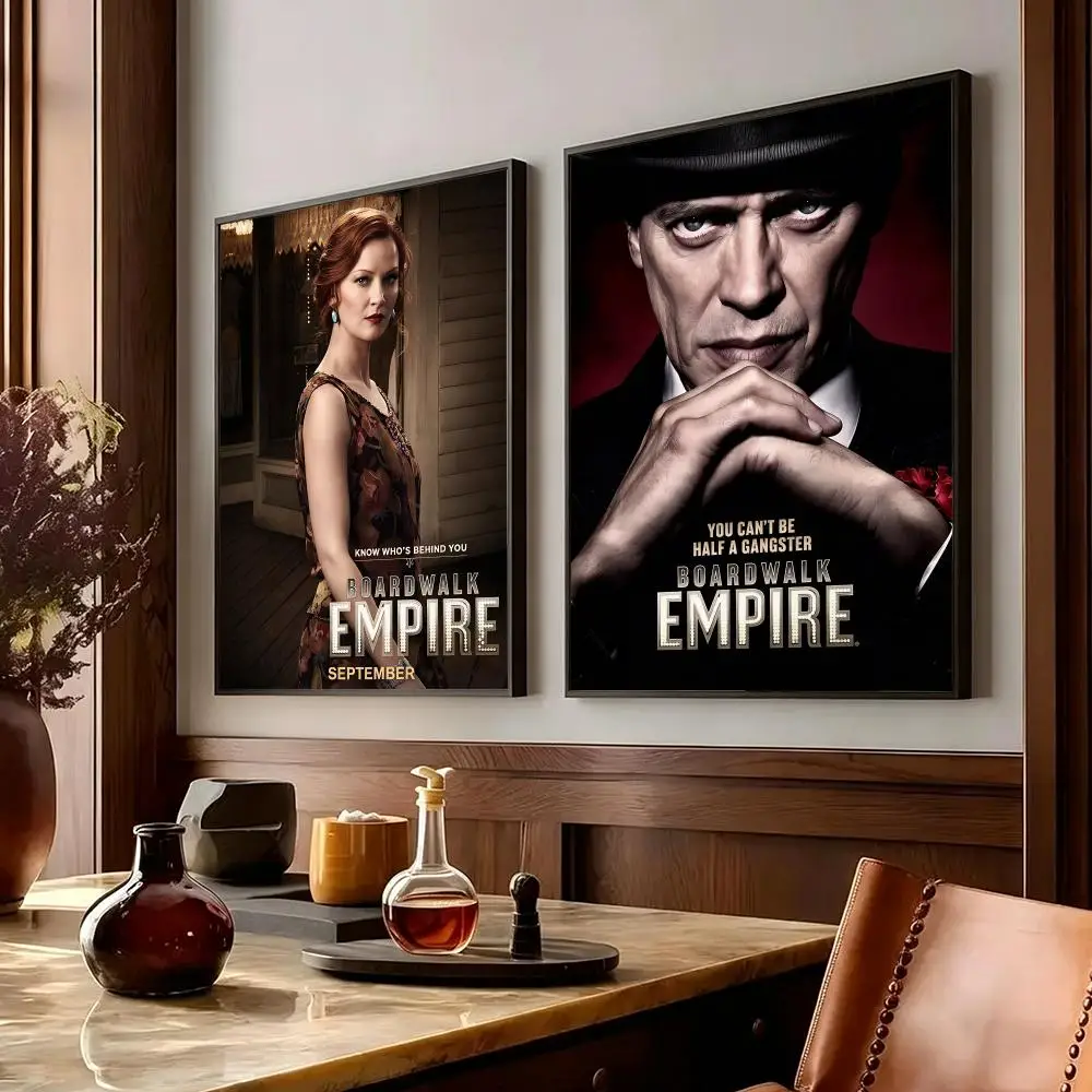 series Boardwalk Empire Poster Poster HD Printing Cozy Warm Style Home Decor Suitable for Living Room Bedroom Gift