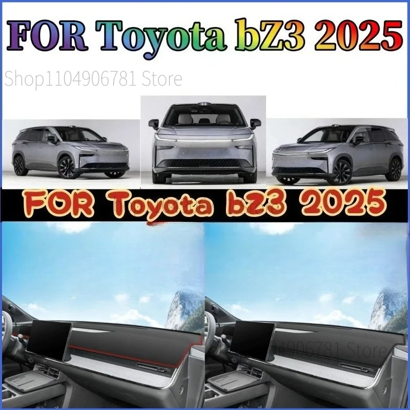 

FOR Toyota bZ3 2025 Car Dash Mat Dashmat Dashboard Mat Cover Sun Shade Dash Board Cover Carpet Accessories