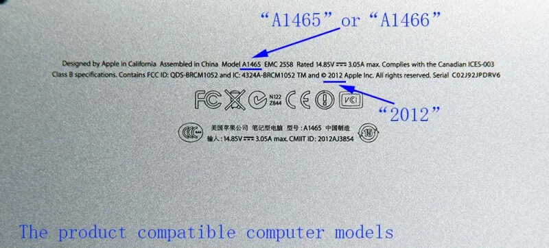 NEW 128GB 256GB 512GB 1TB SSD For 2012 Macbook Air A1465 A1466 Md231 Md232 Md223 Md224 M2 NGFF SSD for MAC for Apple SSD Adapter