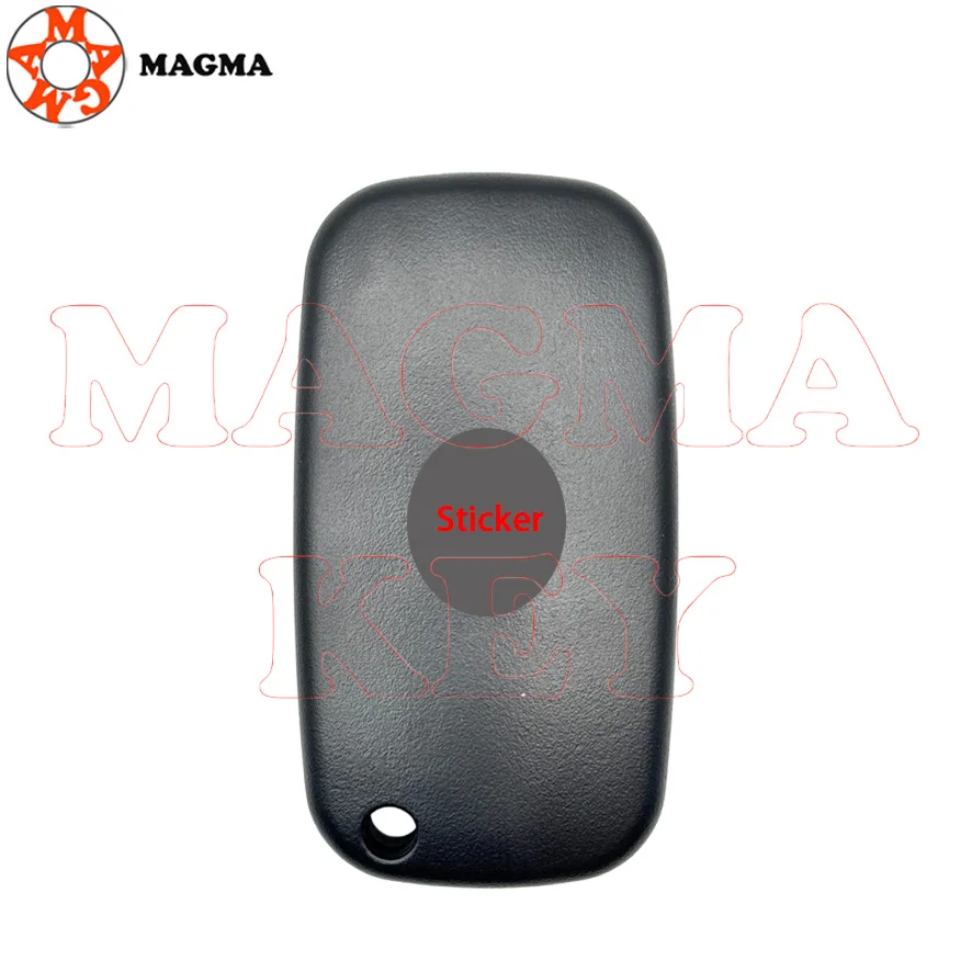 MAGMA للطي مفتاح بعيد قذيفة لرينو فلوينس كليو ميجان كانجو مودوس لادا جرانتا كالينا بريورا فيستا XRAY مع ملصق #4