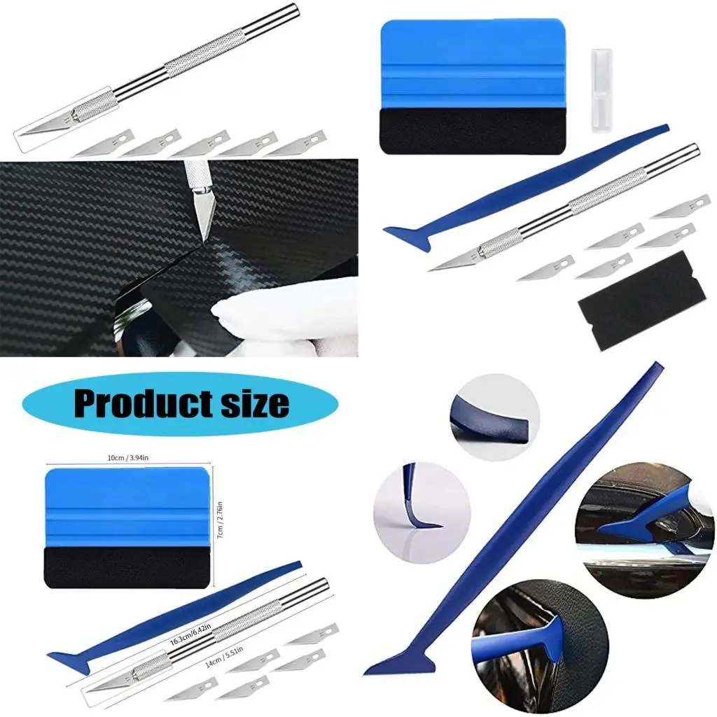 

Скребок, резак, набор инструментов для обертывания автомобиля, инструмент для тонировки окон, резак для обертывания автомобиля и