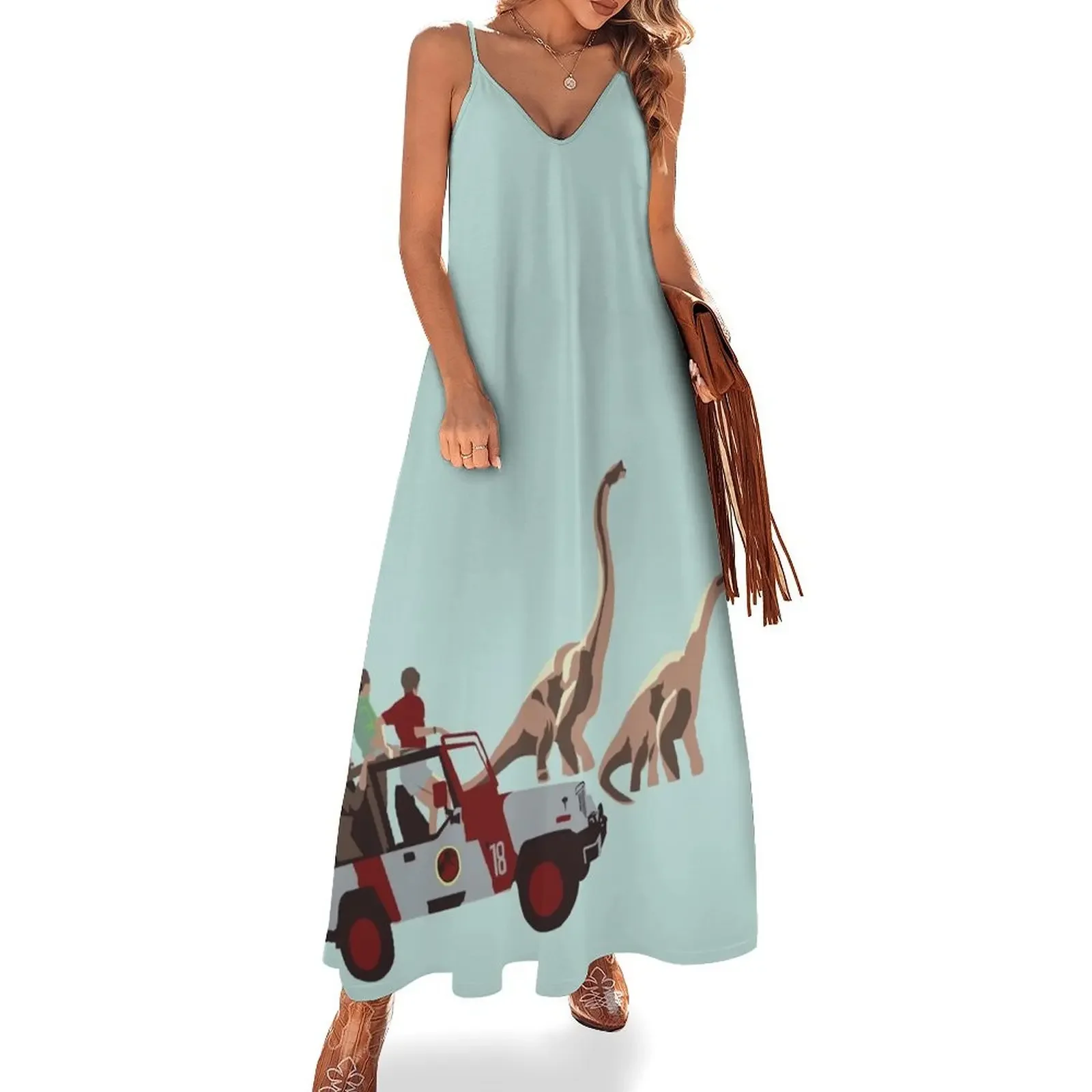 

They Do Travel in Herds Sleeveless Dress prom dress 2025 elegant women's dresses sale