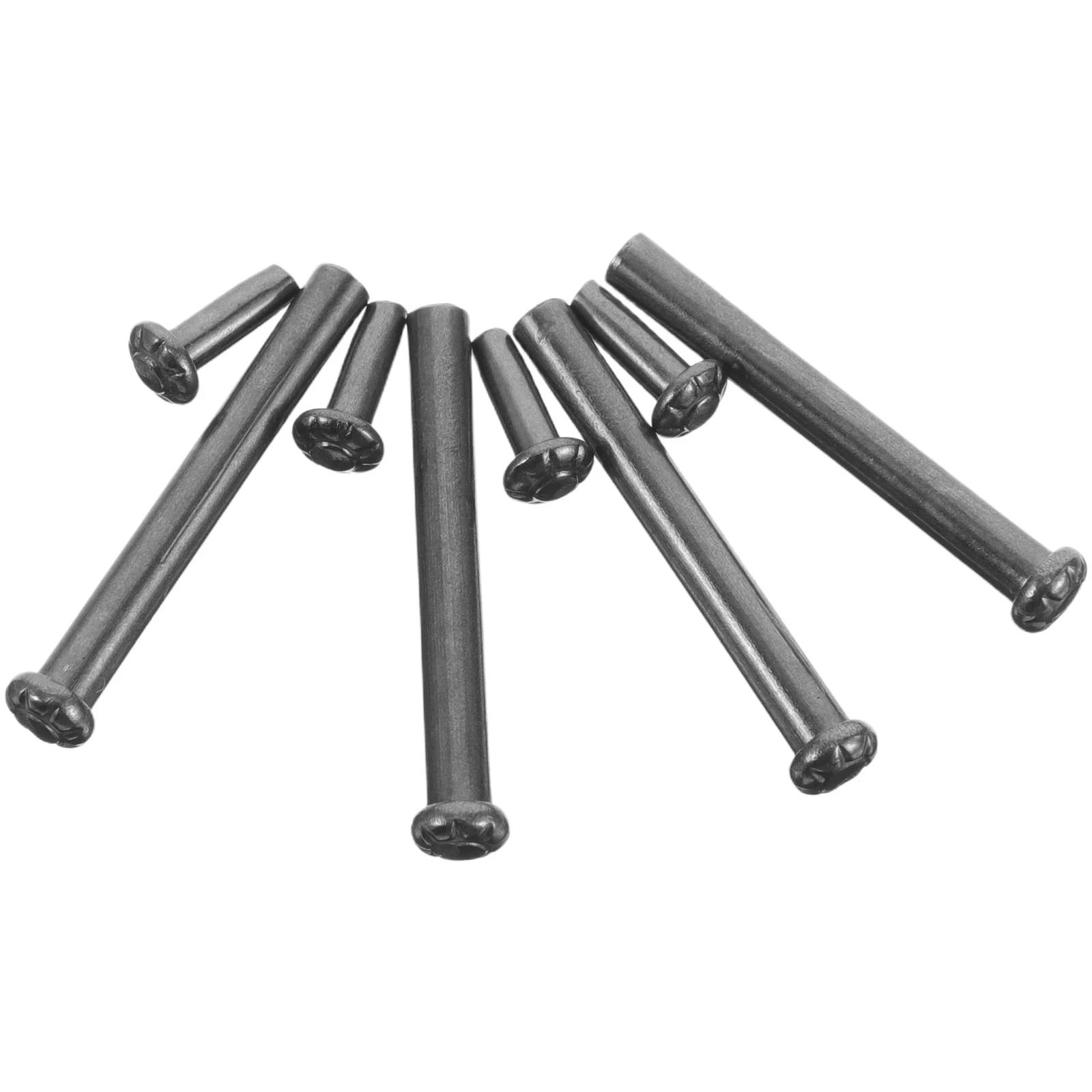 

4Sets Folding Hand Fan Axle Rivet Nails Solid Shaft Replacement Handheld Fans Repair DIY Kit Bamboo Paper Fans Accessories