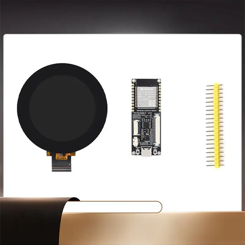 

Плата драйвера Waveshare ESP32-S3 с сенсорным ЖК-дисплеем Встроенный модуль WROOM-1-N8R8 480X480 ST7701 Драйвер дисплея-X64A
