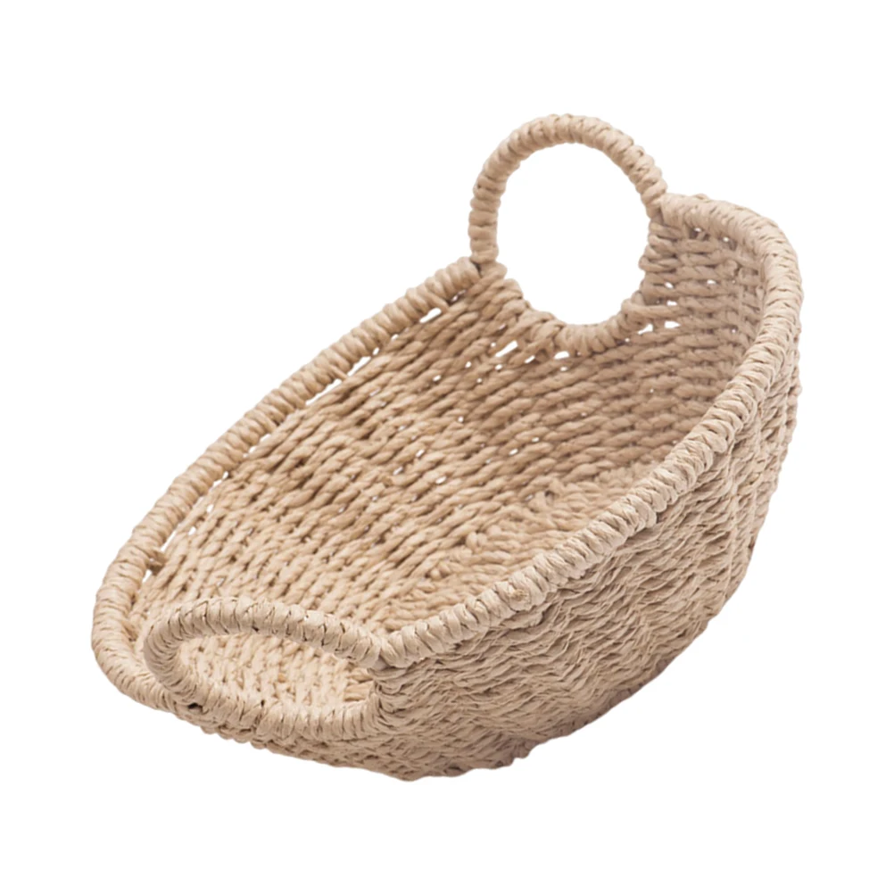 

RV Storage Basket Large Capacity Breathable Woven Design Sturdy Home Kitchen Organizer Fruit Vegetable Snack Pantry Baskets
