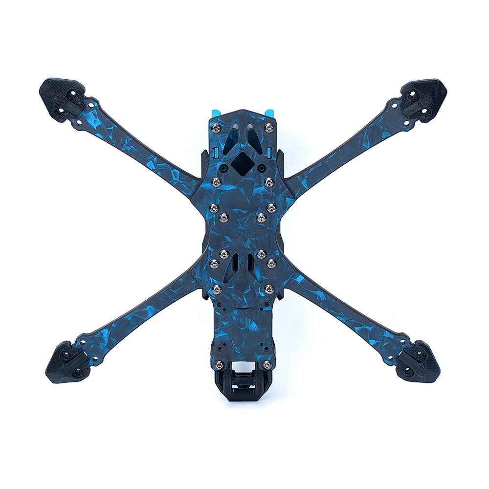 Axisflying MANTA5 SE Frame Kit Squashed-X Wheelbase 223mm T700 Carbon Fiber Polecany silnik serii 2207/2306 do dronów RC FPV