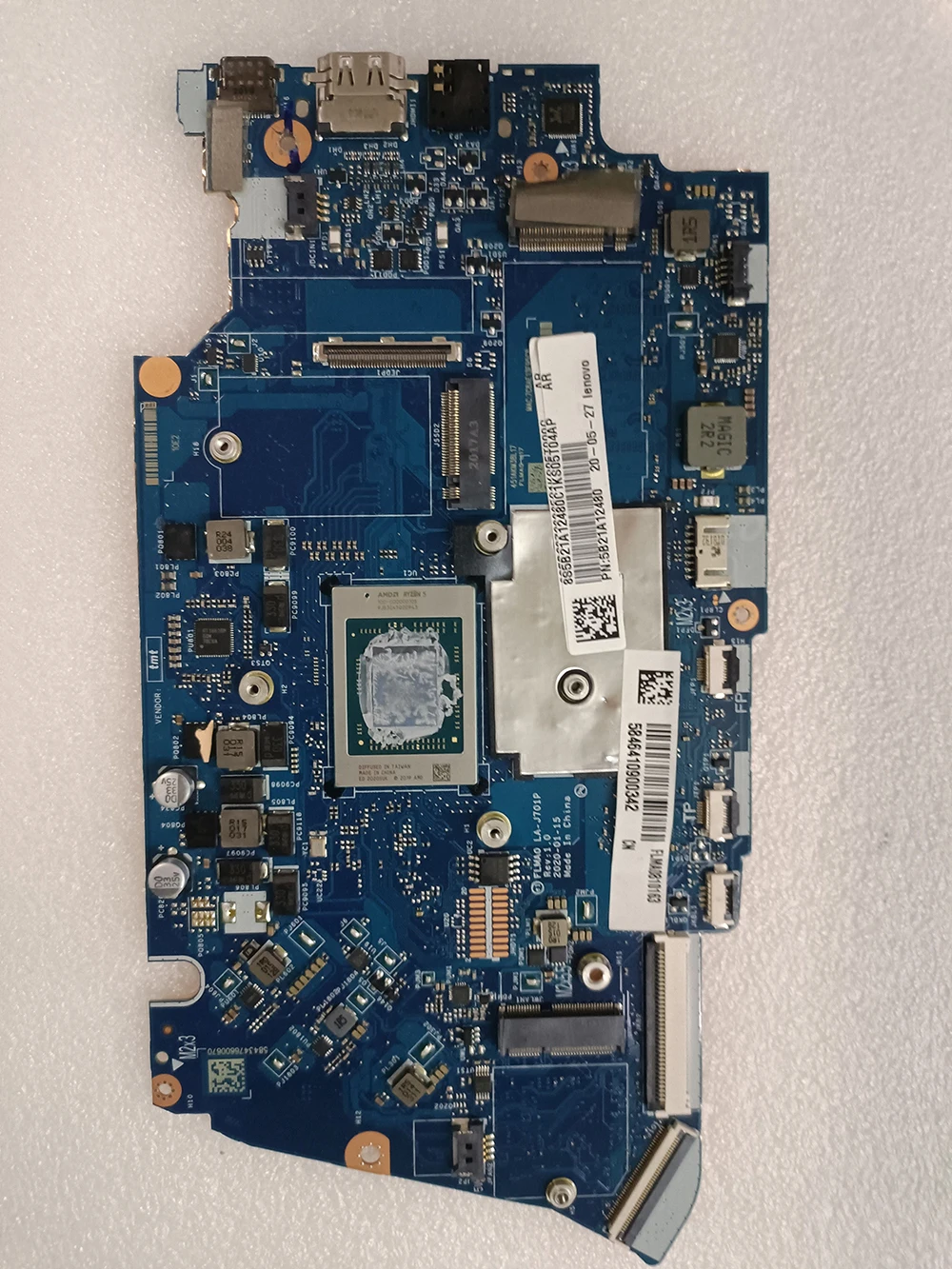 LA-J701P Mainboard for Lenovo Xiaoxin Air 14 ARE 2020 Laptop Motherboard with AMD R5-4600U CPU 16G RAM,100% Test