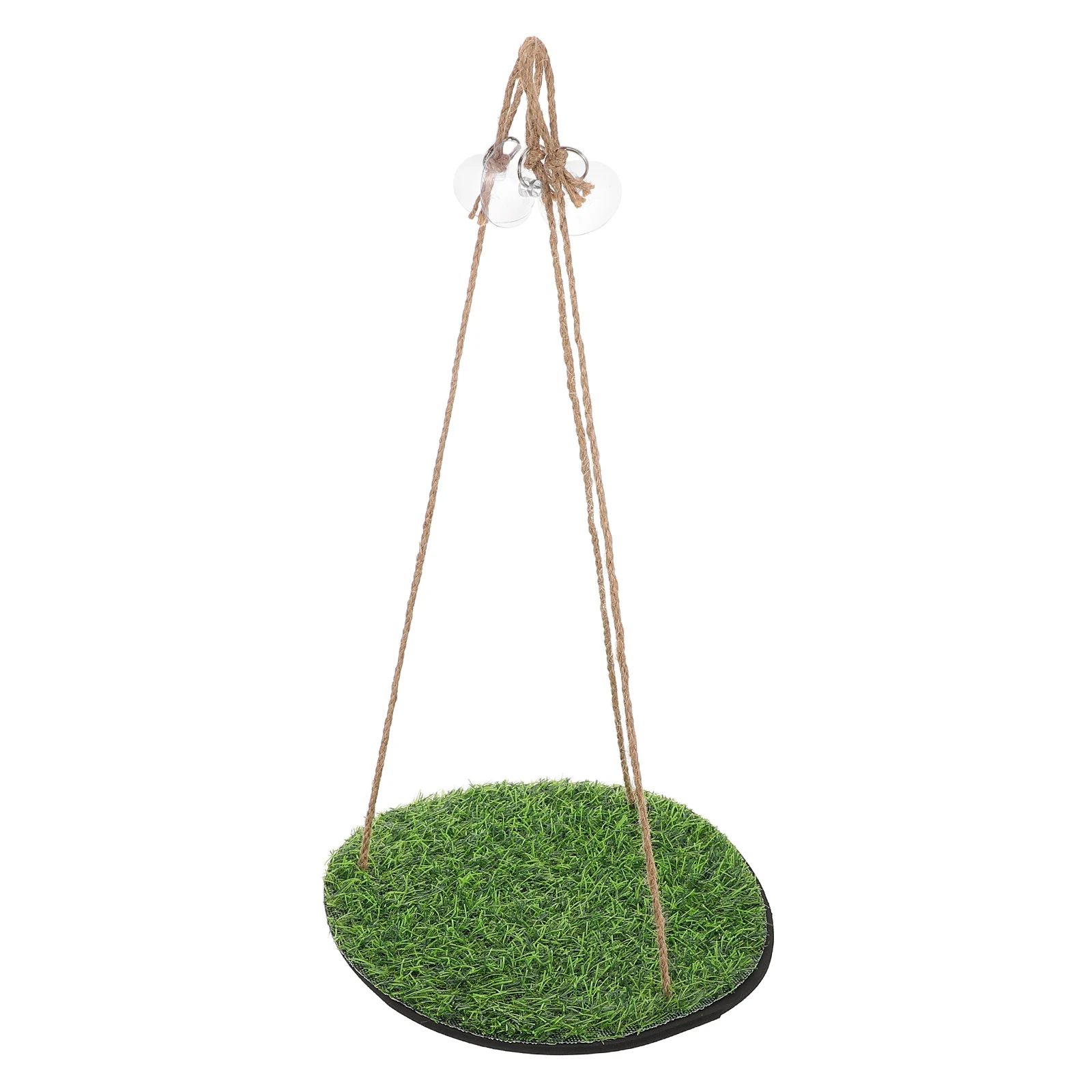 

Hammock Bird Grass Swing Mat Light Bearded Dragon Tank Accessories Environmentally Friendly Hemp Rope Bed Cockatiel Toys