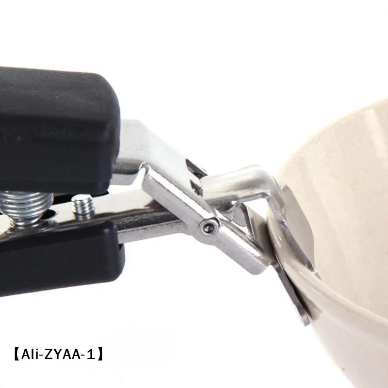 【A】Stainless Steel Hot Bowl Gripper Non Slip Heat Resistant Handle For Kitchen Cooking Lifting Hot Dishes Safely
