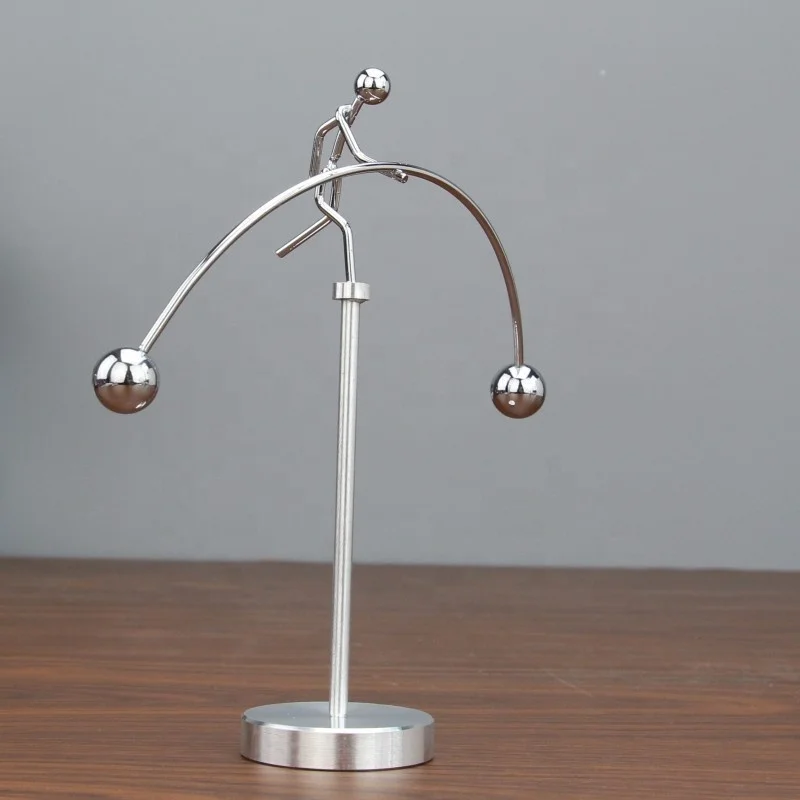 Single Leg Model Kinetic Energy Motion Perpetual Toy Office Decoration for Desk