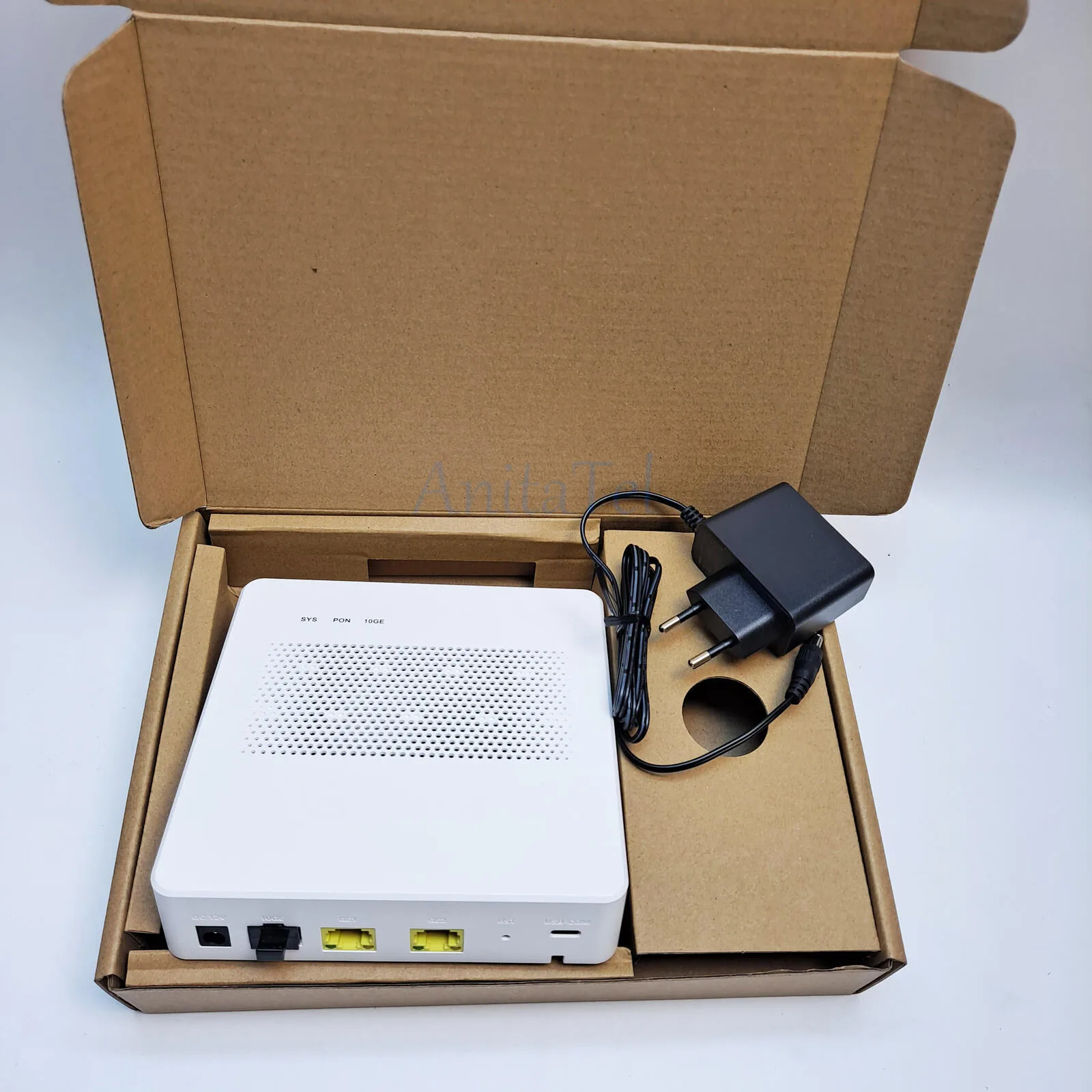 Single-port Super Mini GPON OLT 2.5G PON Port, 10 Gigabit Optical Uplink, Gigabit Ethernet Uplink, And Management Port